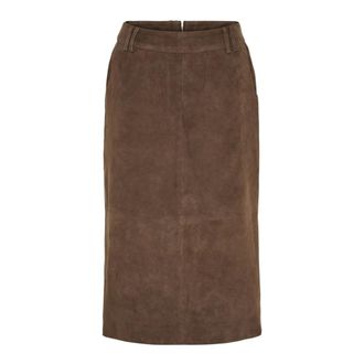 Notyz Notyz, Dames, Rokken, Bruin, Maat: XS