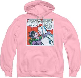 Gildan Batman Jail Cell Adult Pull Over Hoodie / Hooded Sweatshirt