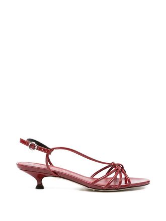 Aeyde Amara Patent Calf Leather Blood
