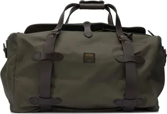 Filson Leather-trimmed Cotton Holdall Bag
