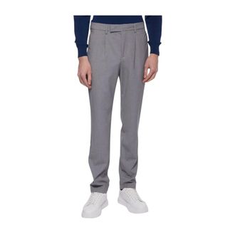 Brooks Brothers Stretch Chinos - male - Brooks Brothers - Slim-fit Trousers - Gray - W33 - Trousers