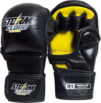 OEM Guantes De Combate De Mma Stormcloud Hurricane 2.0 Negros, 7 Oz, Talla M