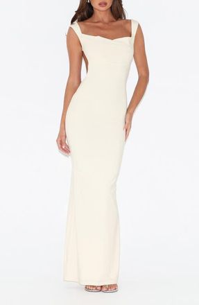 Tiger Mist Morana Evening Dress in Butter Yellow at Nordstrom, Size Xx-Small