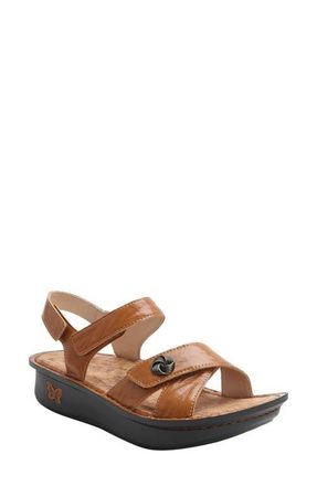 Alegria By Pg Lite Kelsi Sandal in Fondly Cognac at Nordstrom, Size 12Us