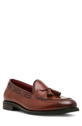 Steve Madden Elgin Leather Loafer in Tan Leathe at Nordstrom, Size 11.5