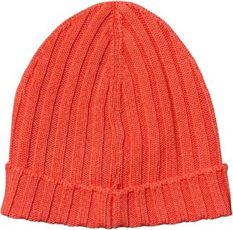 Gran Sasso Muts - Heren - Hoeden - Rood - ONE Size - Kasjmier - Accessoires
