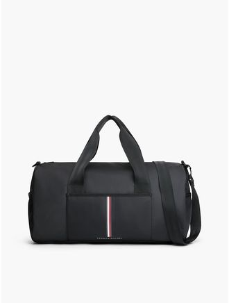 Tommy Hilfiger Flag Stripe Duffel Bag - Black
