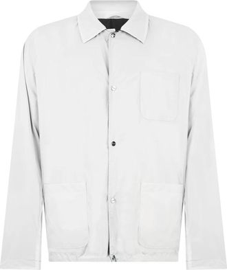 Herno Licht jack met knopen - Heren - Zomerjassen - Grijs - 2XL - Jassen