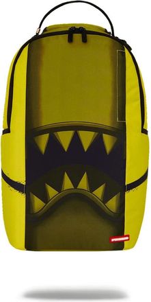 Sprayground Happy Shark Smile DLXSR B6824 Backpack Unisex Large Yellow Bag GBS88
