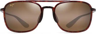 Maui Jim Sunglasses, unisex, Brown, Size: 55 MM Keokea Sunglasses
