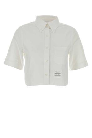 Thom Browne White Oxford Shirt