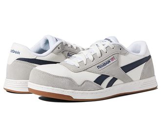 Reebok Club Memt Work EH Comp Toe Mens Shoes Grey/Navy : 15 M, Leather