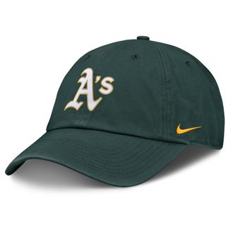 Nike Athletics Club Mens Nike Mens MLB Adjustable Hat in Green | NB013EYFZ-BEK