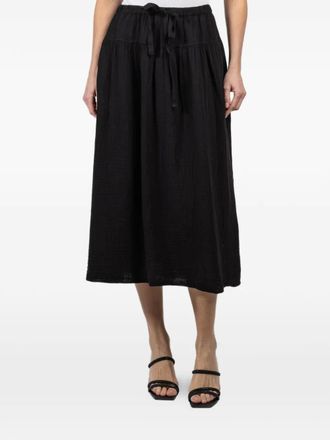 Xirena tie-waist midi skirt - Black
