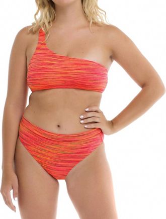 Body Glove Malia One-Shoulder Swim Top In Impression