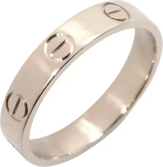 Cartier Silver White Gold (18K) Band Ring (Pre-Owned)