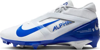 Nike Mens Alpha Menace 4 Pro Football Cleats in White | FD7037-103