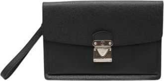 Louis Vuitton Pre-owned Clutches, female, Black, Size: ONE SIZE Pre-owned Belaia Clutch