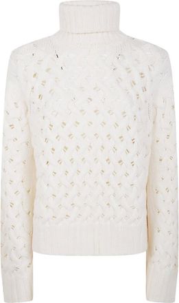 P.A.R.O.S.H. Maglione a collo alto - Bianco