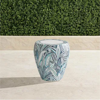 Frontgate Nolina Handpainted Side Table - Frontgate