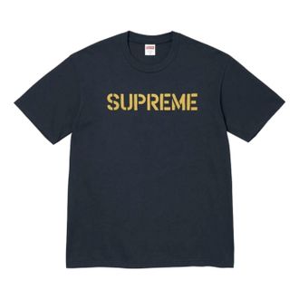 SUPREME SS26 Hard T-Shirt Navy SUP-SS26-164-NVY