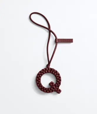 Bottega Veneta Charm lettera Q - Bordeaux - Unisex - U