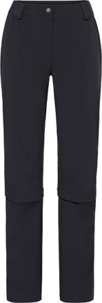 Vaude Farley Stretch Zip Off Capri Pants Trekkinghose f&uuml;r Damen | schwarz
