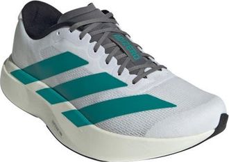 adidas Adizero Evo SL Running Shoe in White/Pure Teal/Grey at Nordstrom, Size 10.5 Womens