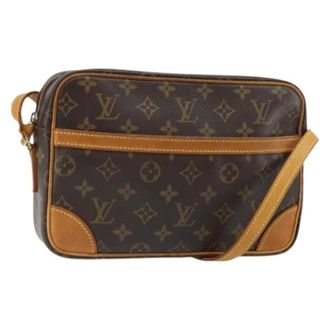 Louis Vuitton Pre-owned Cross Body Bags, female, Brown, Size: ONE SIZE Pre-owned Vintage Monogram Shoulder Bag