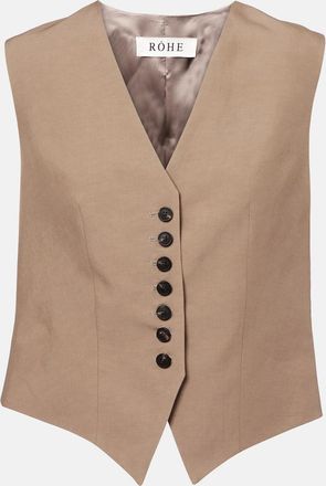 Róhe Róhe Gilet monopetto