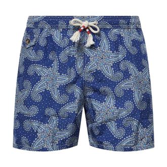 MC2 Saint Barth Lighting 70 Swim Short - male - MC2 Saint Barth - Beachwear - Blue - 3XL - Swimwear