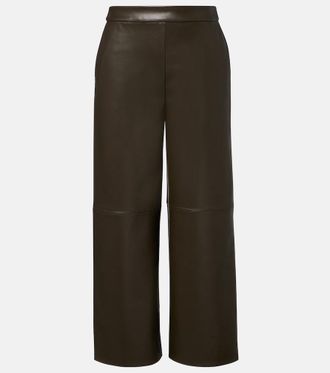 Max Mara Cropped straight pants