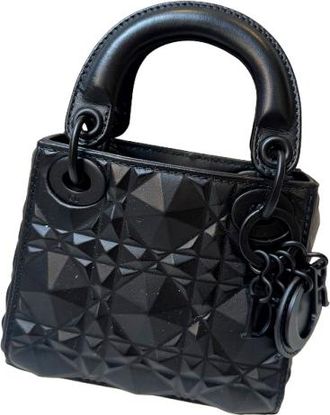 Dior Limited Edition Black Lady Dior Bag