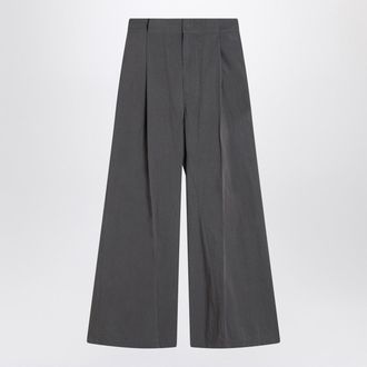 Maison Margiela Charcoal Grey Pleated Trousers