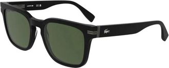 Lacoste L6065S 001 Zonnebrillen - Heren - Zonnebrillen - Zwart - 54 MM - Accessoires