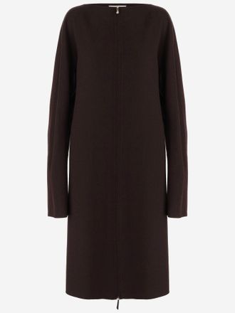 Carven Gesneden wollen jurk