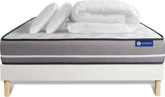 Actisom Pack Colch&oacute;n Blanco L&aacute;tex Y Espuma Viscoel&aacute;stica 180 X 200