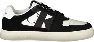 Calvin Klein Leather Sneaker - Heren - Sneakers - Wit - 43 EU - Leer - Schoenen