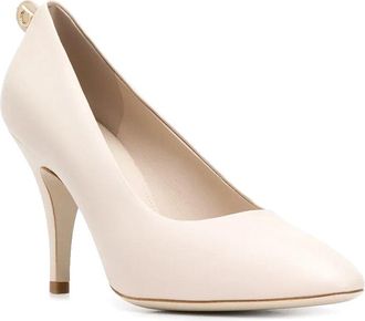 Ferragamo 95Mm Pointed-Toe Leather Pump