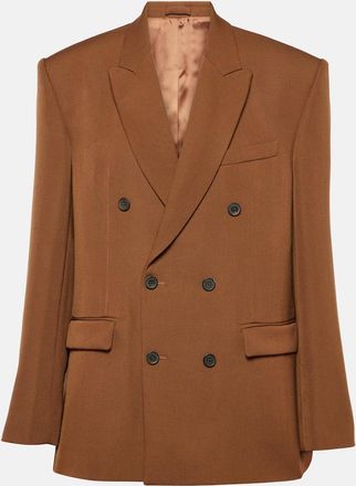 Wardrobe.NYC Double-breasted wool blazer