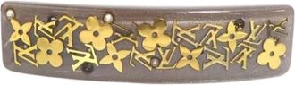 Louis Vuitton Pre-owned Accessories, female, Brown, Size: ONE SIZE Pre-owned Fabric Hair Accessory