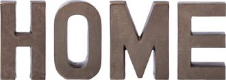 Schubiger M&ouml;bel Schriftzug Home, Anthrazit H: 20 cm
