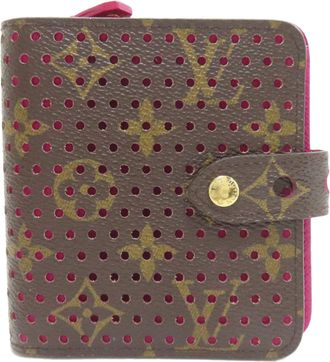 Louis Vuitton Fuchsia Monogram Monogram Wallet (Bi-Fold) (Pre-Owned)