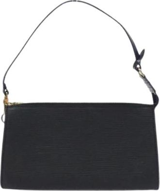 Louis Vuitton Pre-owned Shoulder Bags, female, Black, Size: ONE SIZE Pre-owned Pochette Pouch