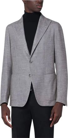 Tagliatore Jassen, Heren, Bruin, L, Leer, Blazers