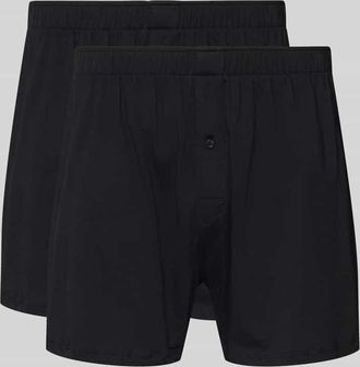 Christian Berg Boxershorts mit elastischem Bund im 2er-Pack in Black, Gr&ouml;&szlig;e XXL
