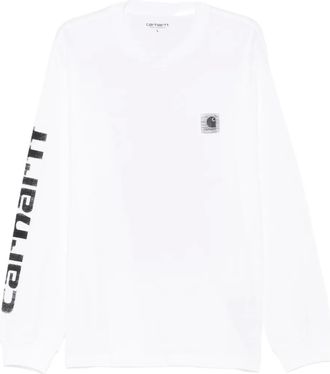 Carhartt Work in Progress Archive Script T-shirt - men - Organic Cotton - M - White