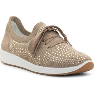 Ara Lisbon Lace-Up Sneaker in Beige at Nordstrom Rack, Size 10.5