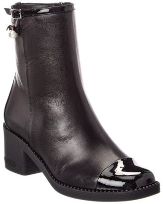 Jimmy Choo London Adry 60 Leather Bootie