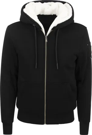 Moose Knuckles Classic Bunny Faux Fur Lined Hoodie